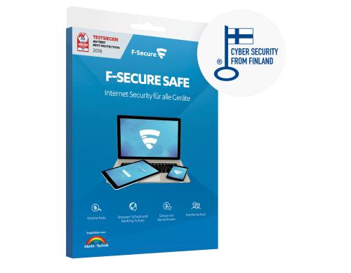 F-Secure SAFE Box, Voll, 5 Gerte, 1 Jahr