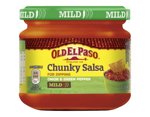Old El Paso Chunky Salsa Dip mild 312g