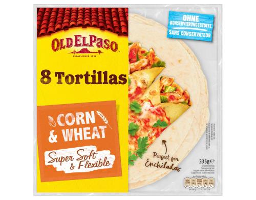 Old El Paso Corn & Wheat Tortillas 335g
