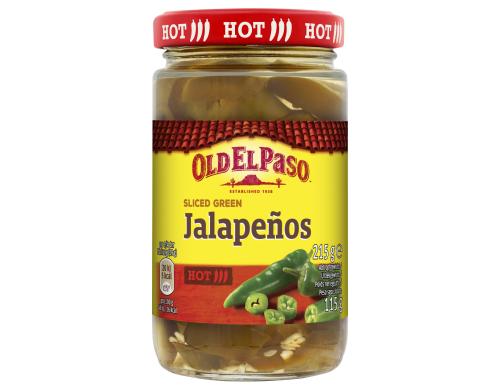 Old El Paso Sliced Jalapenos 215g/115g