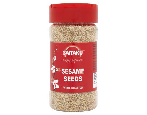 Saitaku Sesame Seeds White Roasted 95g