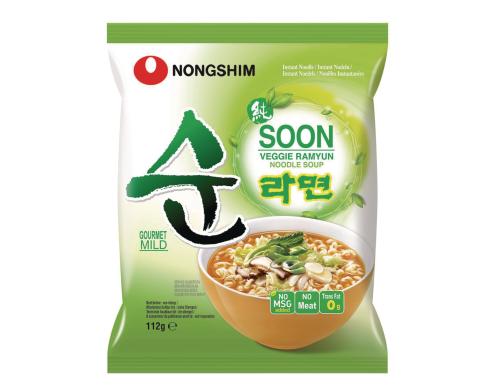 Nongshim Soon Veggie Noodle Soup 112g