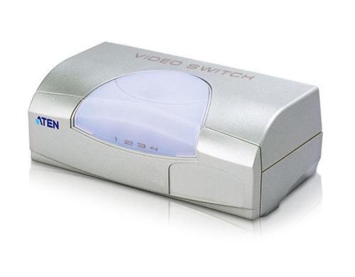Aten 4Port VGA-Switchbox. 1920x1440 Ein Monitor/Beamer an 4 PCs