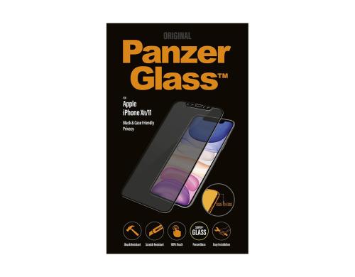 Panzerglass Displayschutz CF Privacy black fr iPhone 11, privacy