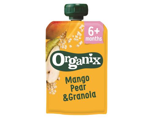 Hero Baby Organix Pouches Mango Birne Getreide 100g