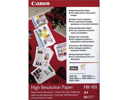 Canon High Resolution Paper A4, S 105g, 50 Blatt