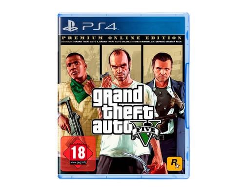 GTA V Premium Edition, PS4 Premium Edition, Alter: 18+