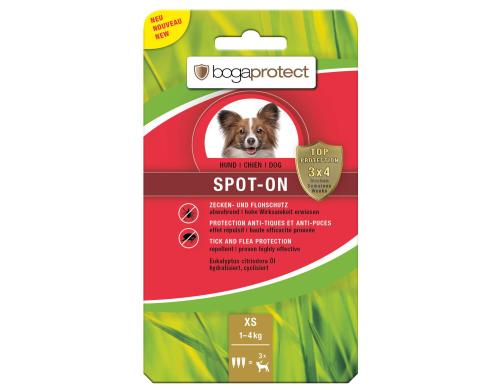 bogaprotect Spot-On Anti-Parasit Hund XS 3 x 0.7 ml