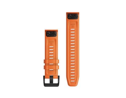 Garmin fenix 6 22mm QuickFit Ember Orange Silicone Band