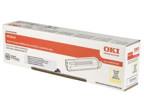 OKI Toner-Kit gelb (44059209)