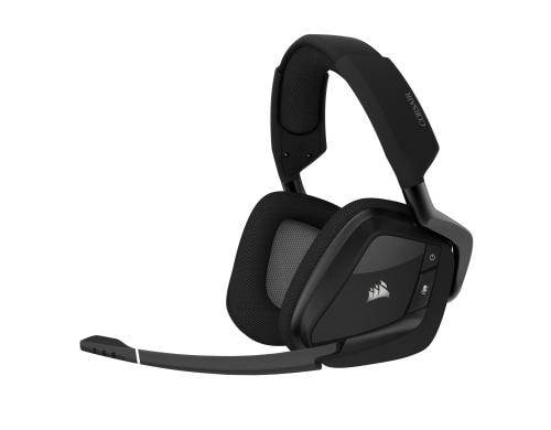 Corsair Void Elite RGB Wireless 7.1 Carbon Gaming Headset mit Dolby Kopfhrer 7.1