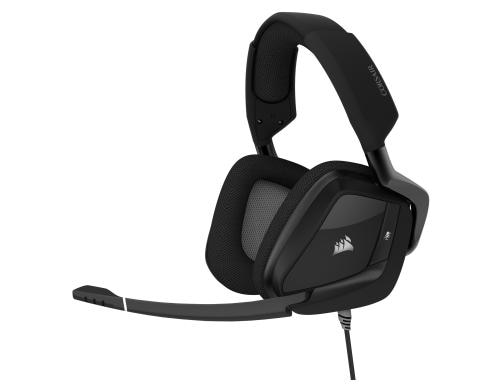 Corsair Void Elite RGB Wired 7.1 Carbon Gaming Headset mit Dolby Kopfhrer 7.1