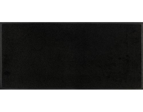 Wash+Dry Schuhgrsse Fussmatte, Schwarz 35x75 cm, Flor Polyamid, Anti-Rutsch