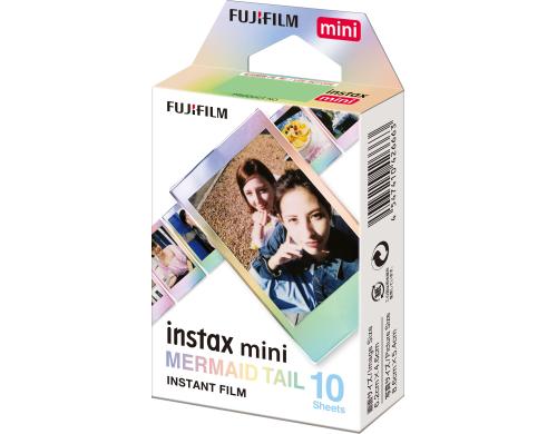 Fujifilm Instax Mini 10 Blatt Mermaid Tail zu Instax Mini 90 Neo classic / Mini 8