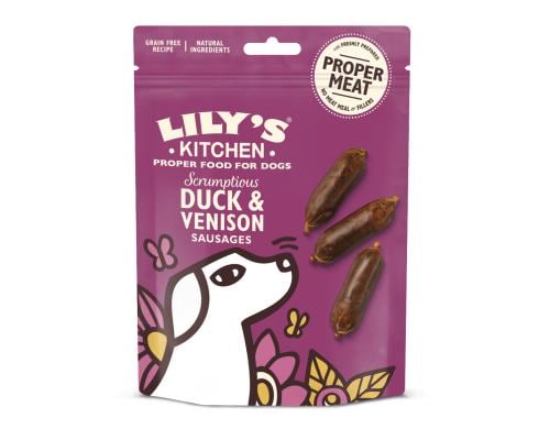 Lilys Kitchen Canine Duck&Vension Sausage 70g