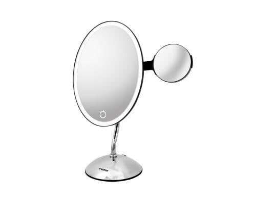 Rotel Kosmetikspiegel beleuchtet oval mit Taschenspiegel U552CH1