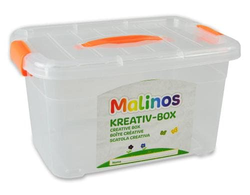 Malinos Kunststoffbox mit Deckel und Clip 35 x 24.5 x 19 cm