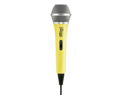 IK Multimedia iRig Voice gelb, Hand-Mikrofon fr iOS & Android