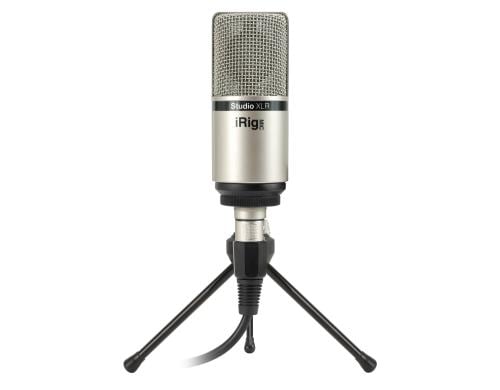 IK Multimedia iRig Mic Studio XLR schwarz, digitales Mikrofon