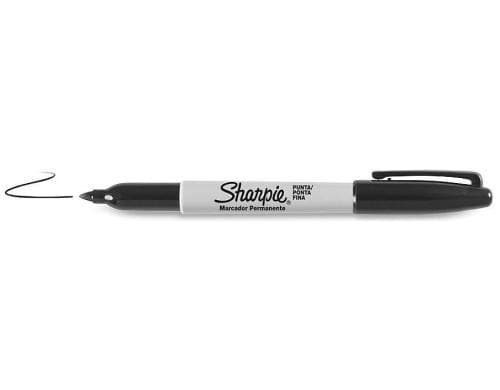 Sharpie Marker fein Rundspitze 0.9mm, schwarz