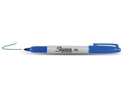 Sharpie Marker fein Rundspitze 0.9mm, blau