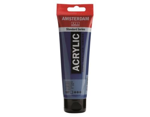 Amsterdam Acrylfarbe Standard 557 120 ml, Farbe: Grnblau, Transparent