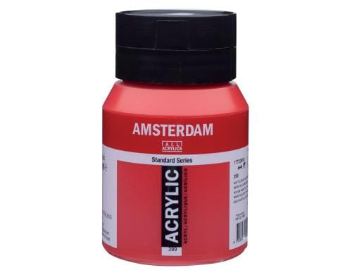 Amsterdam Acrylfarbe Standard 399 500 ml, Farbe: Naphtholrot D, Halbdeckend