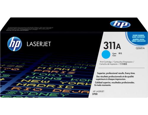 HP Toner 311A - Cyan (Q2681A) Seitenkapazität ~ 6'000 Seiten