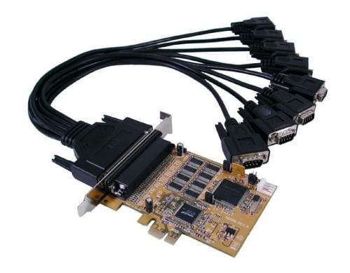 exSys EX-44088, 8xSeriell RS232 Systembase CHip-Set,