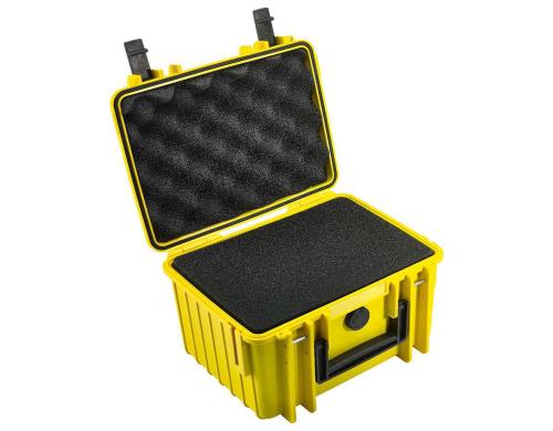 B&W Outdoor-Koffer Typ 2000 - SI gelb Innenmasse: 250x175x155mm