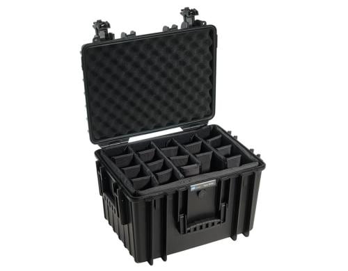 B&W Outdoor-Koffer Typ 5500 - RPD schwarz Innenmasse: 430x300x300mm