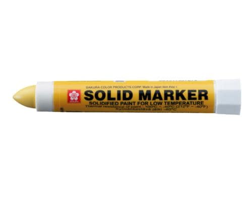 Sakura Marker Solid Low Temperature gelb Arbeitstemperatur: -40 Grad bis 100 Grad