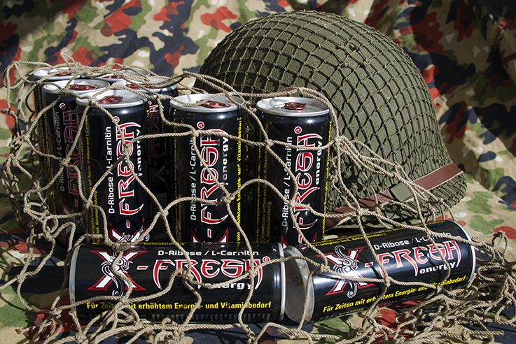 X-Fresh MAXIMUM ENERGY next level / 16 Stk. zu 250ml / 4.5Kg / Nur fuer Armeedienstleistende .... / Portofrei mit Code ARMYPACK