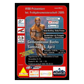 Body-Building DVD-R Frühjahrsmeisterschaft 2005 Buchs Vorwahlen