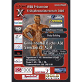 Body-Building Video VHS Fruehjahrsmeisterschaft 2006 Buchs Final