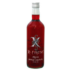 X-Fresh Vodka Red 0.7 Ltr. 21 Vol. / Verkauf nur ab 18 Jahren / Kein Export 